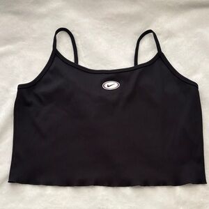 Nike Black Spaghetti Strap cropped top